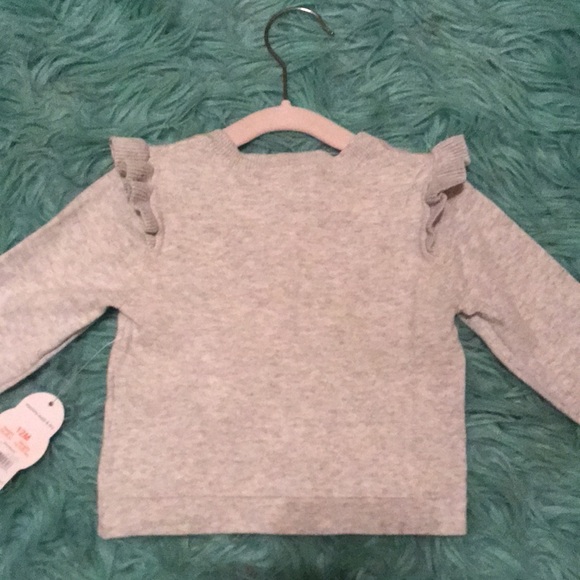 NWT | Wonder Nation | 12 M | Gray sweater - Picture 11 of 11
